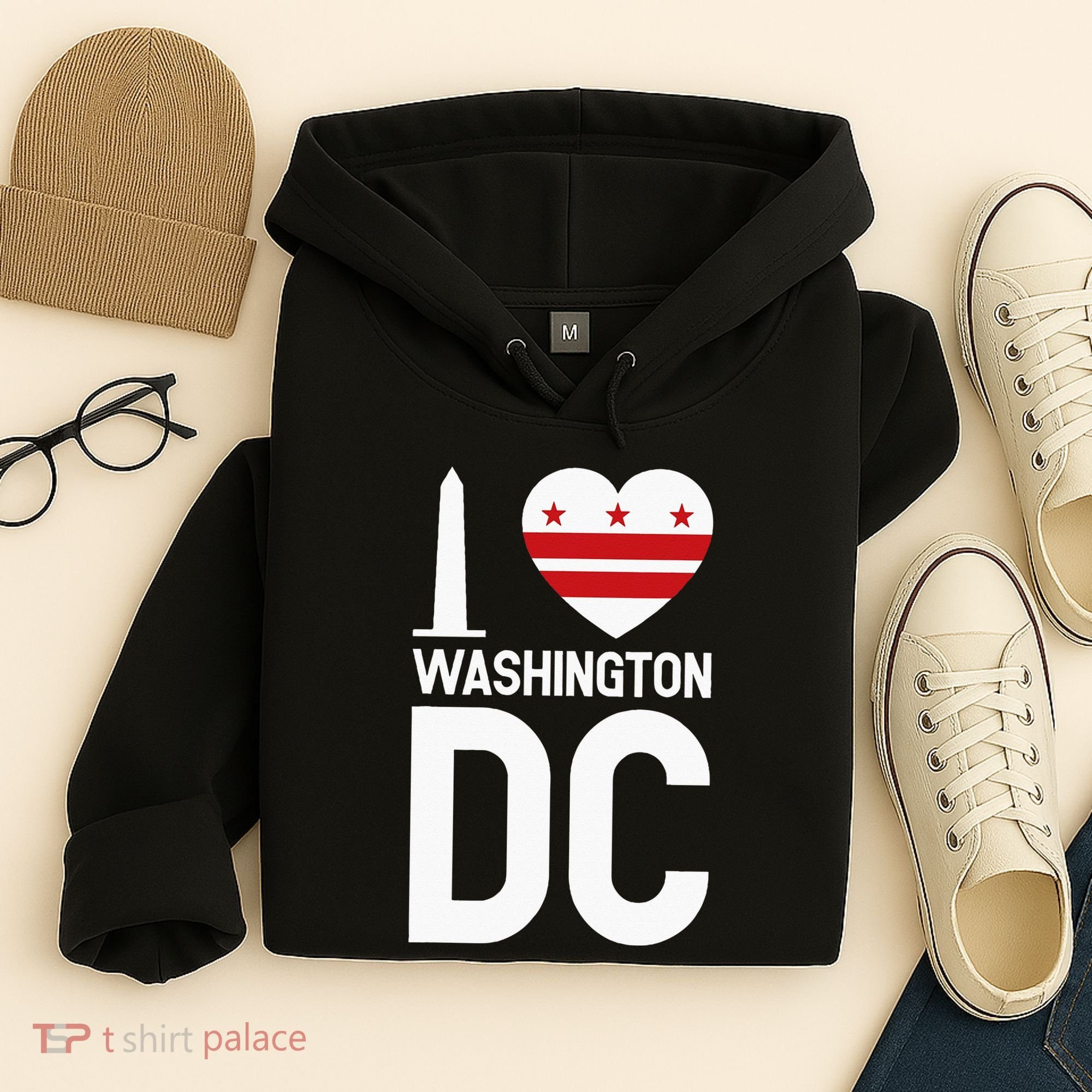 I Love Washington DC Hoodie
