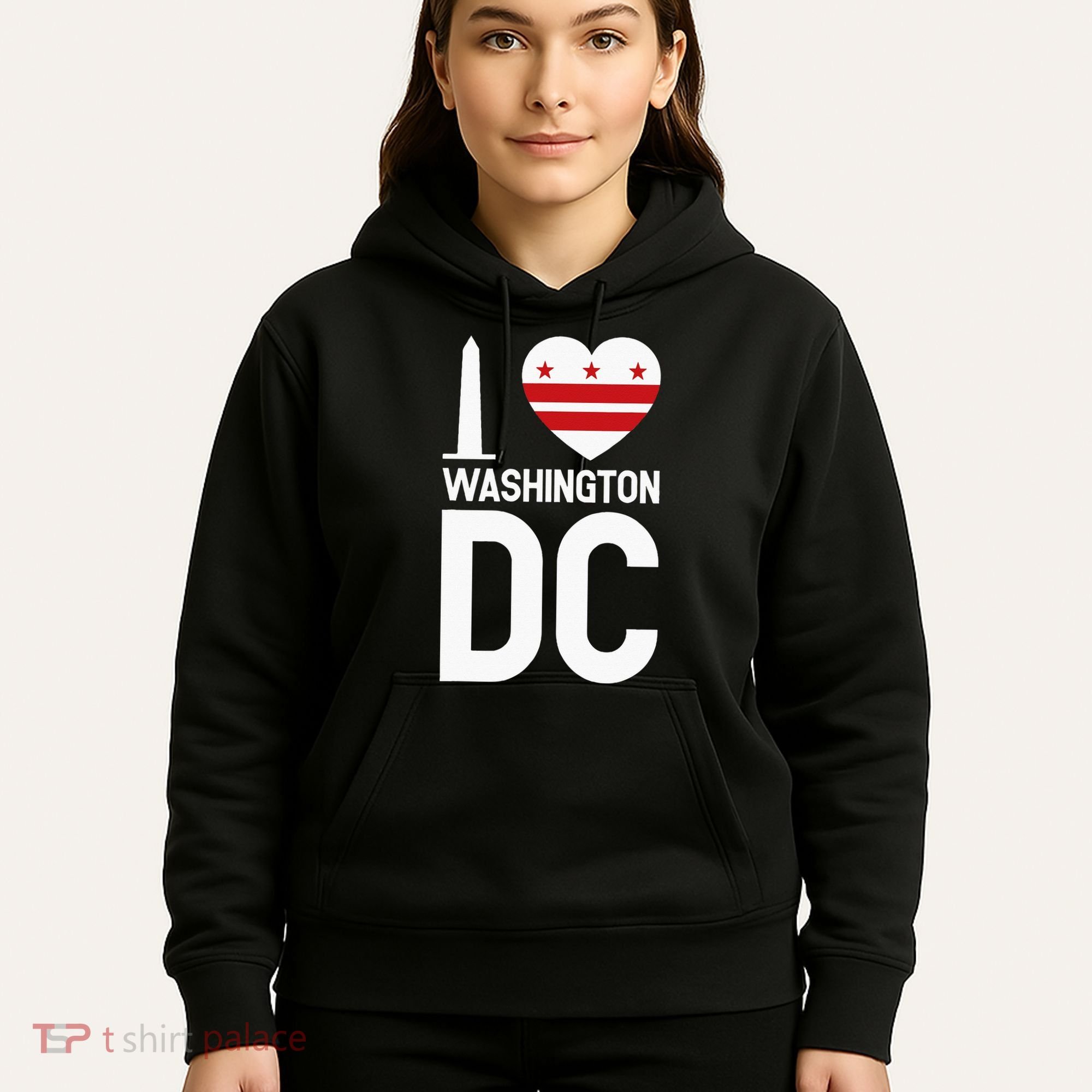 I Love Washington DC Hoodie