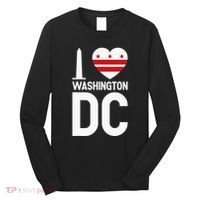 I Love Washington DC Long Sleeve Shirt thumb 0