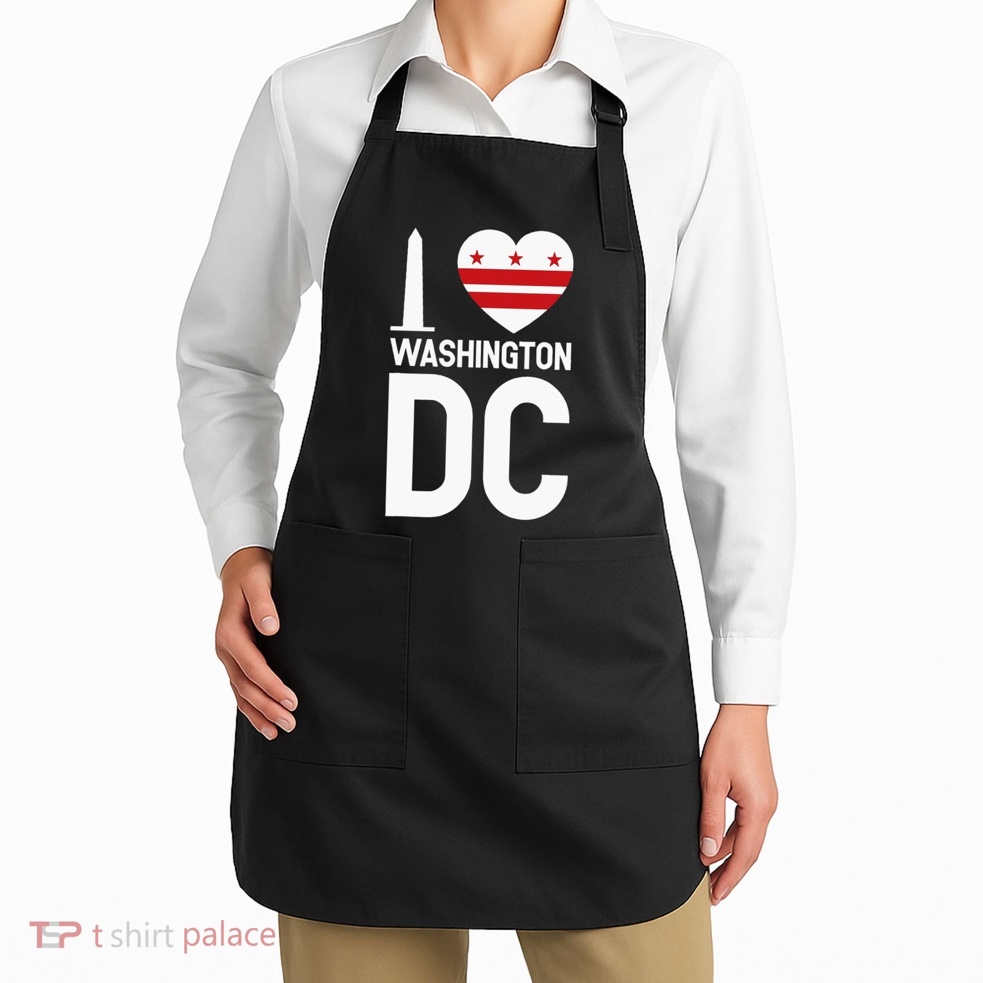 I Love Washington DC Apron