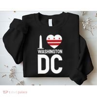 I Love Washington DC Sweatshirt thumb 2