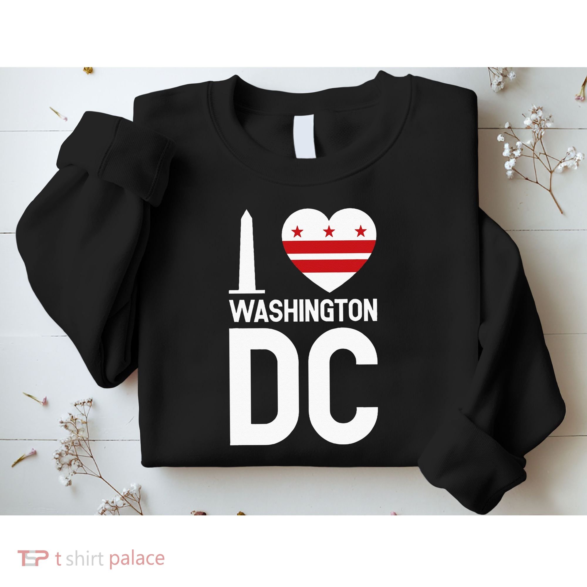 I Love Washington DC Sweatshirt