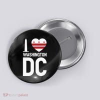 I Love Washington DC Button thumb 0
