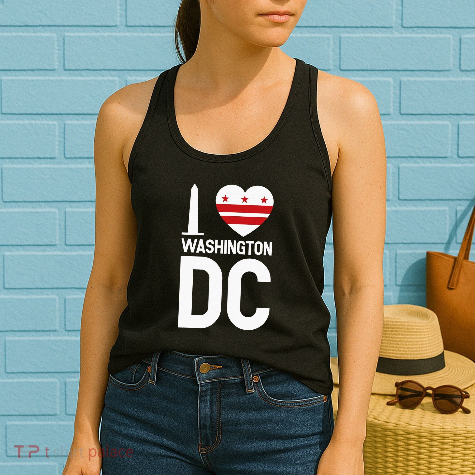I Love Washington DC Women's Tank Top