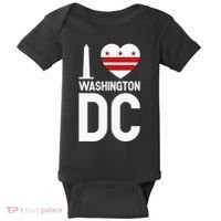 I Love Washington DC Baby Bodysuit thumb 0