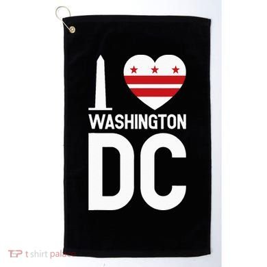 I Love Washington DC Golf Towel