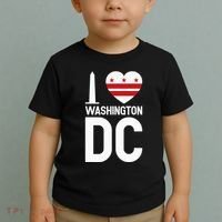 I Love Washington DC Toddler T-Shirt thumb 2