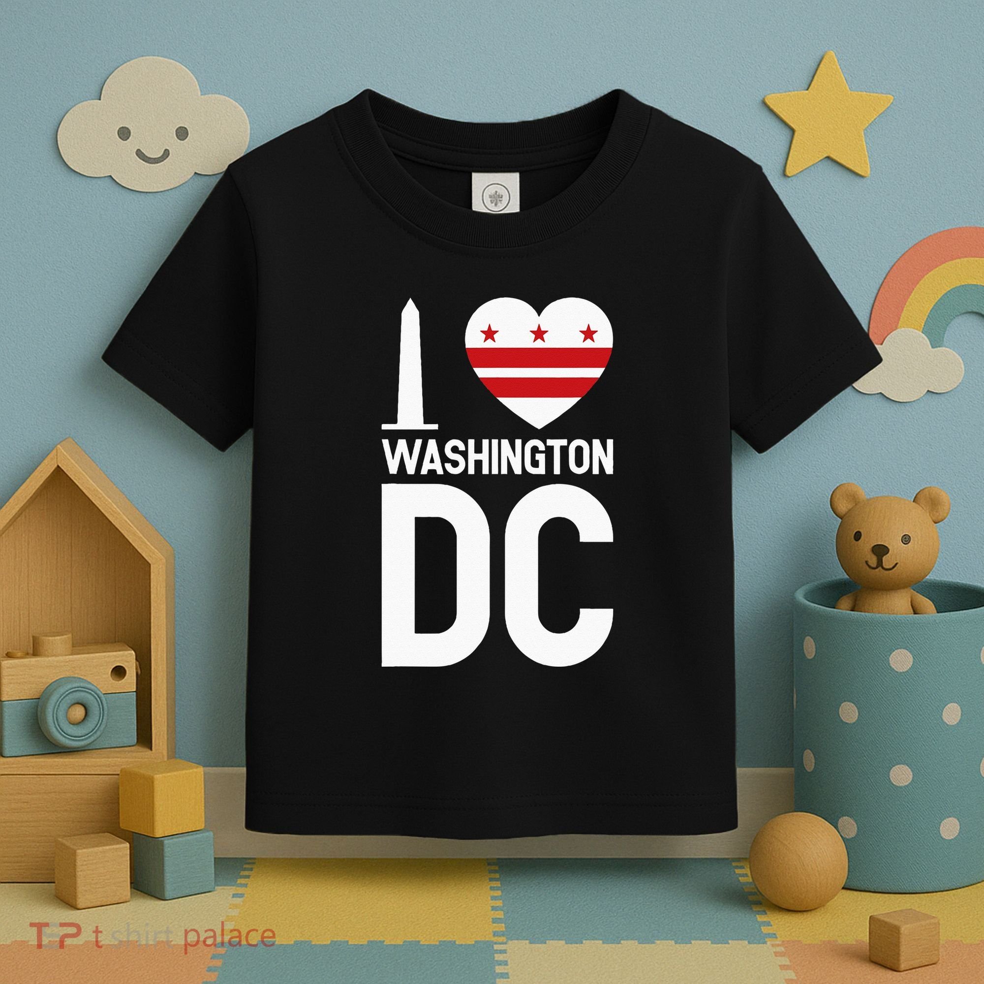 I Love Washington DC Toddler T-Shirt