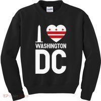I Love Washington DC Kids Sweatshirt thumb 0