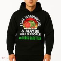 I LIKE WATERMELON AND MAYBE LIKE 3 PEOPLE & ROSS CHASTAIN Hoodie thumb 2