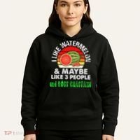 I LIKE WATERMELON AND MAYBE LIKE 3 PEOPLE & ROSS CHASTAIN Hoodie thumb 5