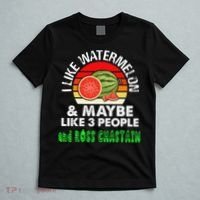 I LIKE WATERMELON AND MAYBE LIKE 3 PEOPLE & ROSS CHASTAIN T-Shirt thumb 5