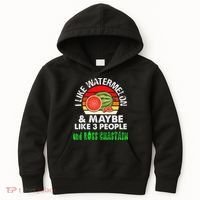 I LIKE WATERMELON AND MAYBE LIKE 3 PEOPLE & ROSS CHASTAIN Kids Hoodie thumb 0