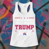 I Love When I Wake Up In The Morning Donald Trump President Women's Tank Top thumb 3