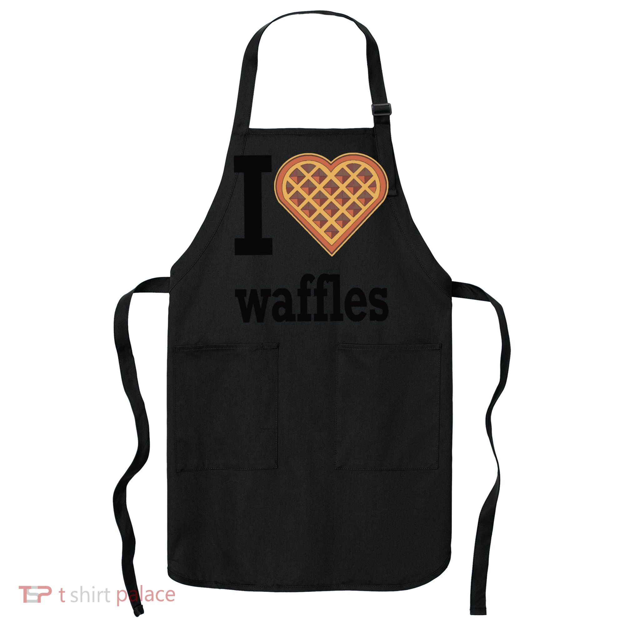 I Love Waffles Apron