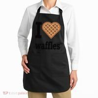 I Love Waffles Apron thumb 2