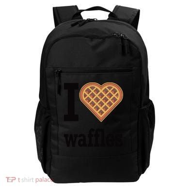 I Love Waffles Backpack