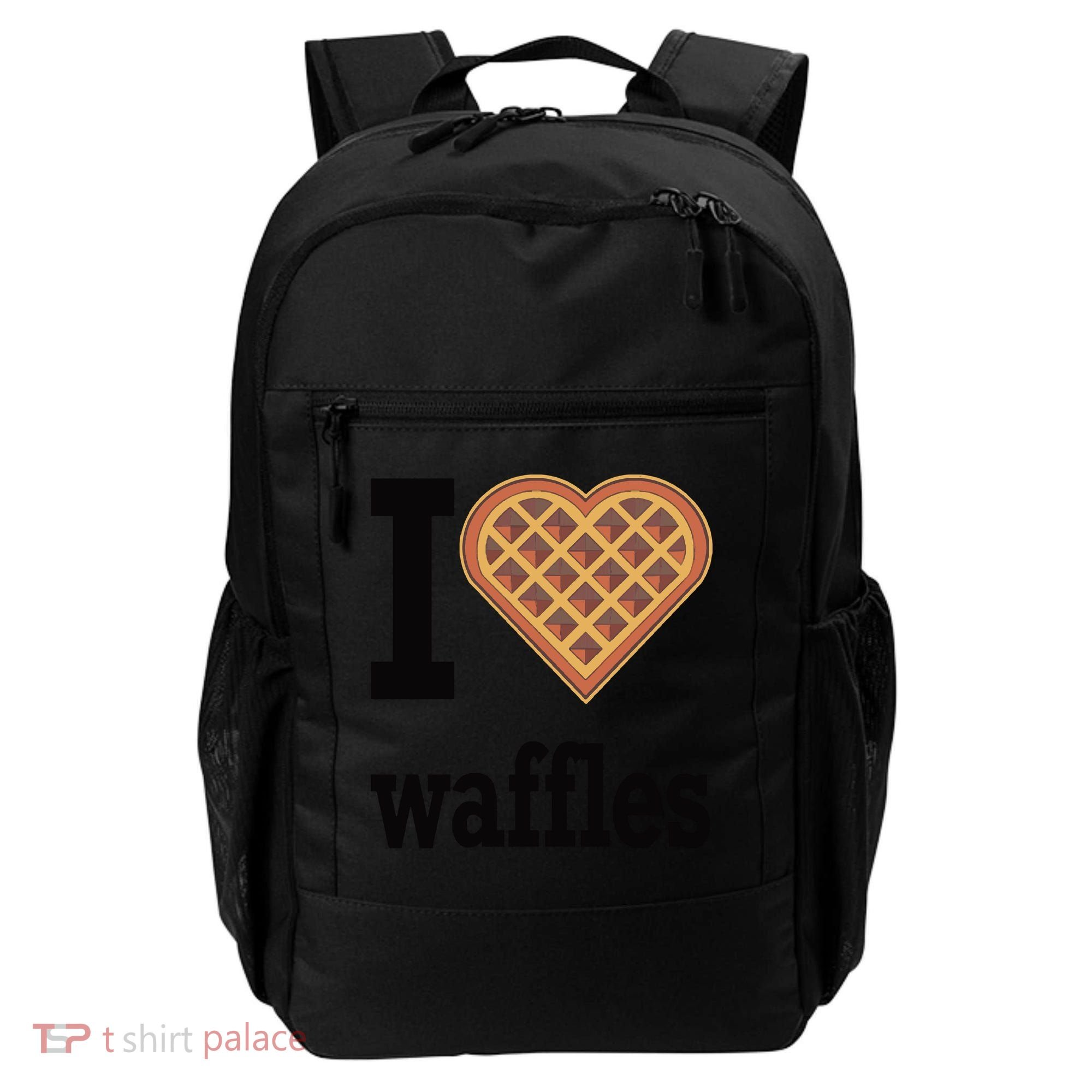 I Love Waffles Backpack