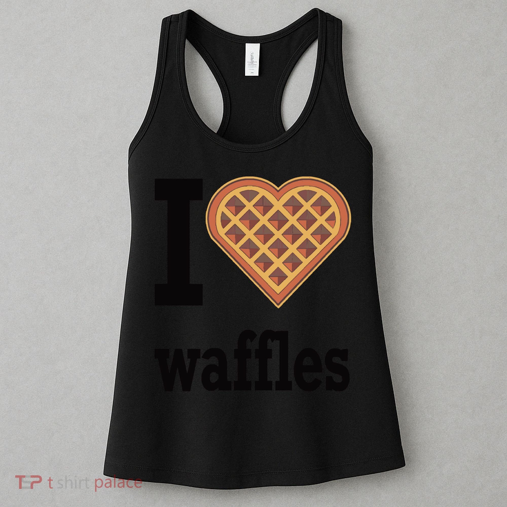 I Love Waffles Women's Tank Top