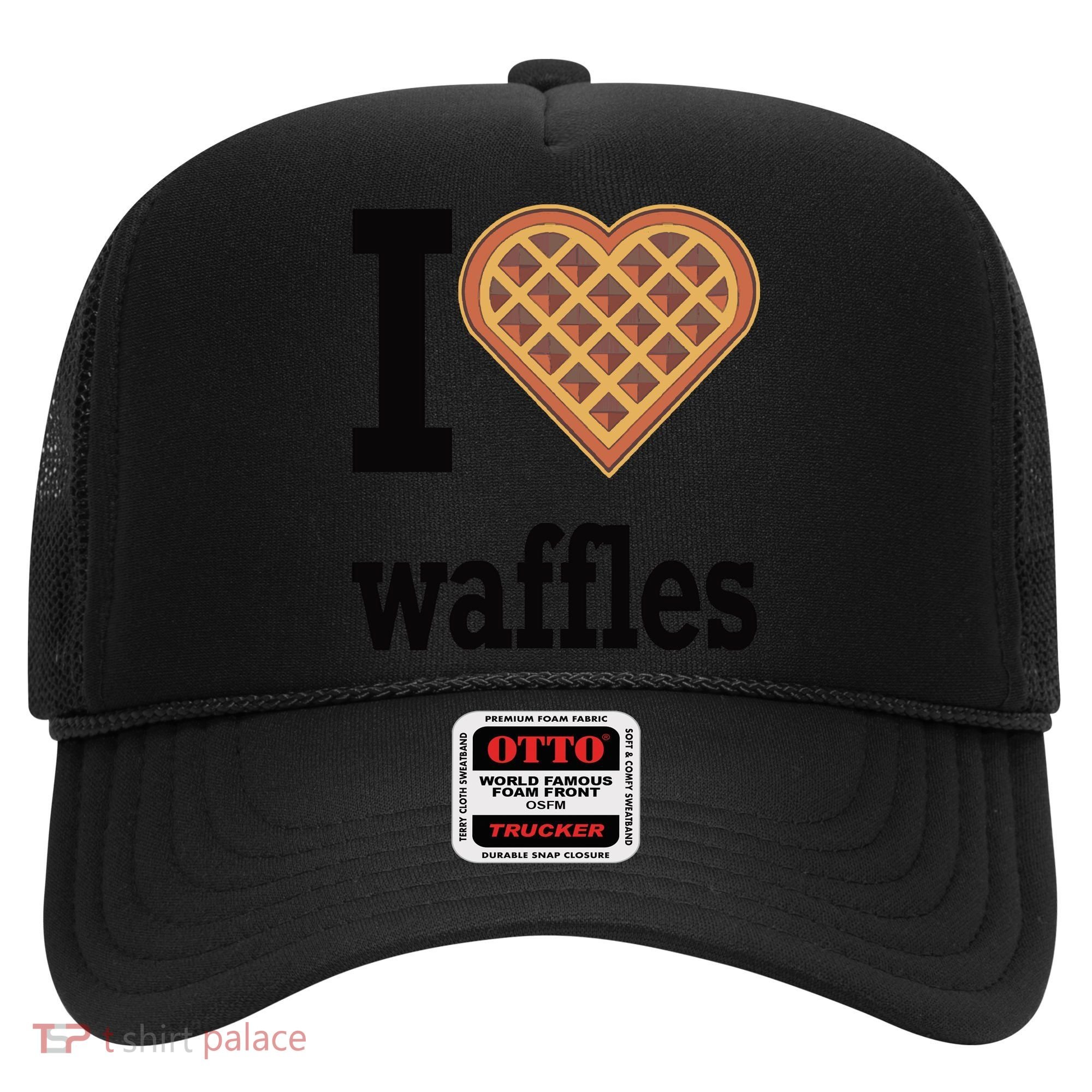 I Love Waffles Hat