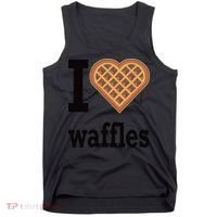 I Love Waffles Tank Top thumb 0