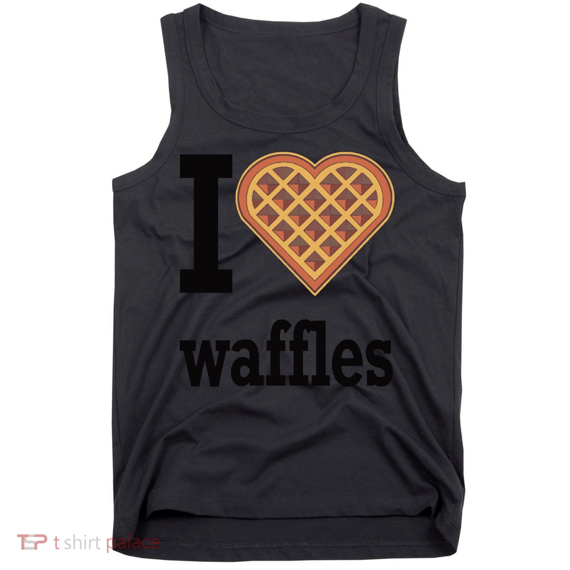 I Love Waffles Tank Top