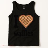 I Love Waffles Tank Top thumb 2