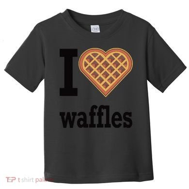 I Love Waffles Toddler T-Shirt