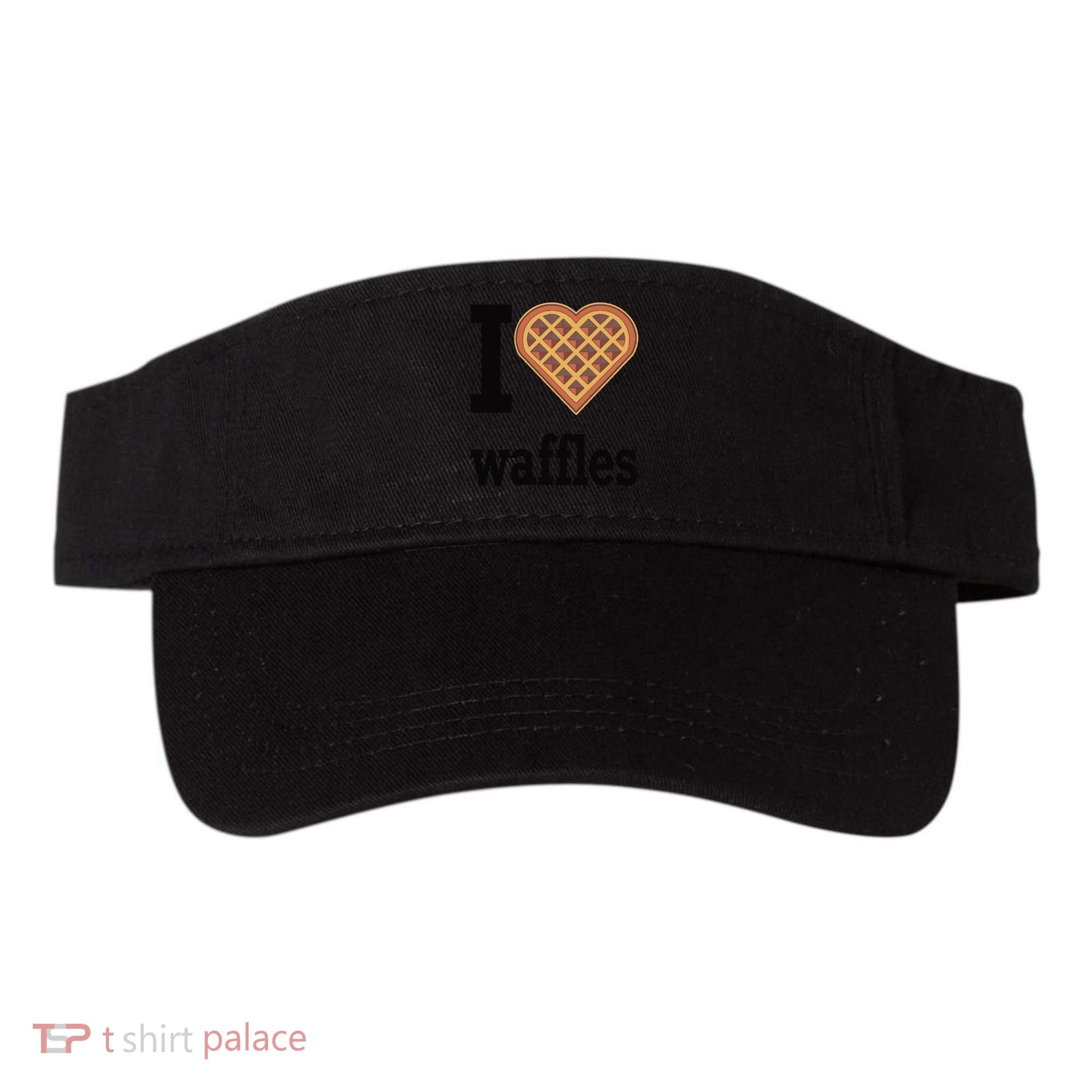 I Love Waffles Visor