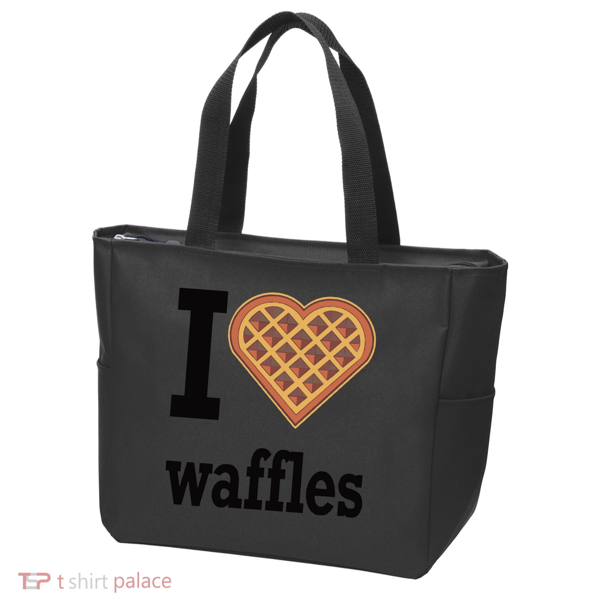 I Love Waffles Tote Bag
