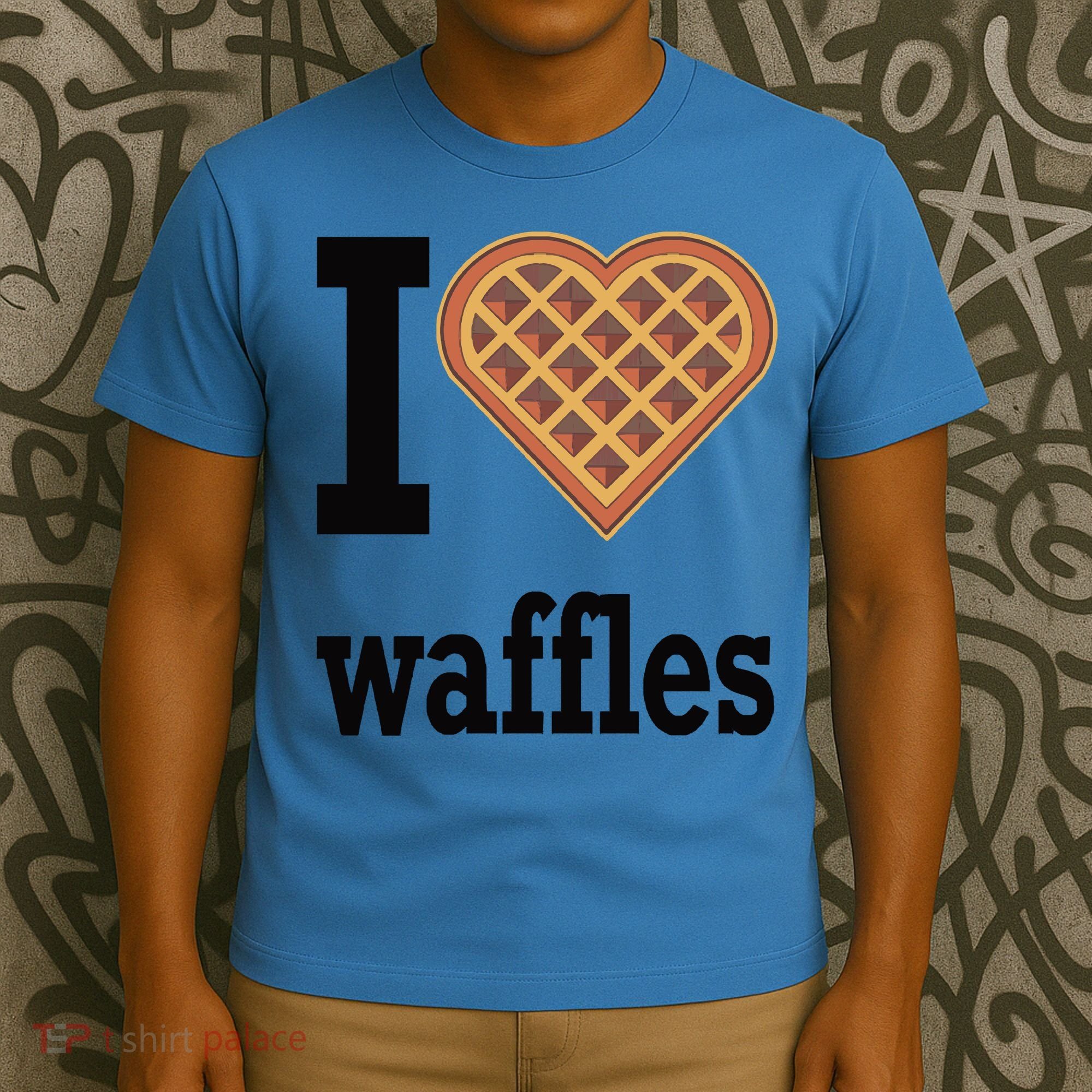 I Love Waffles T-Shirt