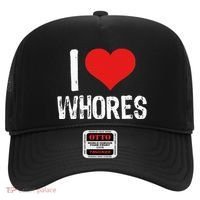 I Love Whores Hat thumb 0