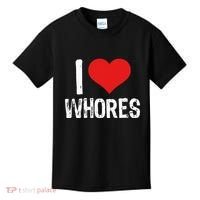 I Love Whores Kids T-Shirt thumb 0