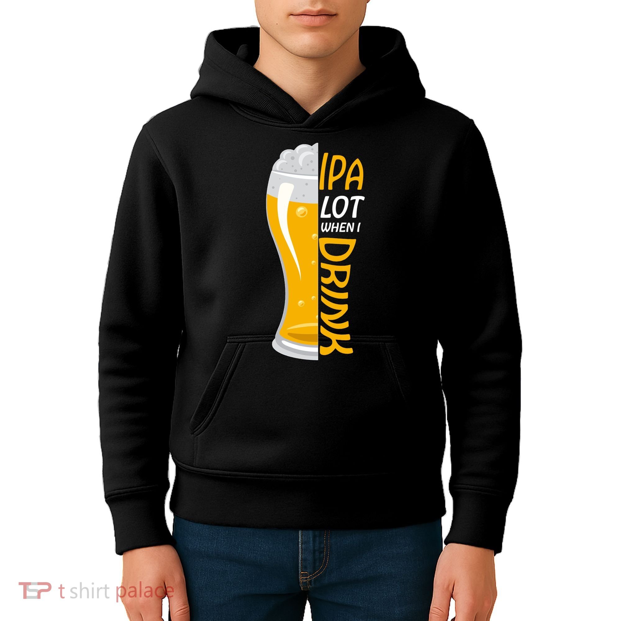 IPA Lot When I Drink Kids Hoodie