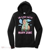 In Love With Mary Jane Female Marijuana Women's Hoodie thumb 0