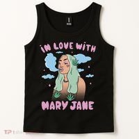 In Love With Mary Jane Female Marijuana Tank Top thumb 2