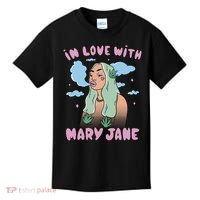 In Love With Mary Jane Female Marijuana Kids T-Shirt thumb 0