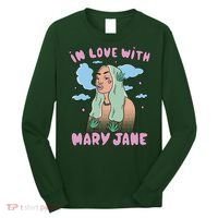 In Love With Mary Jane Female Marijuana Long Sleeve Shirt thumb 0