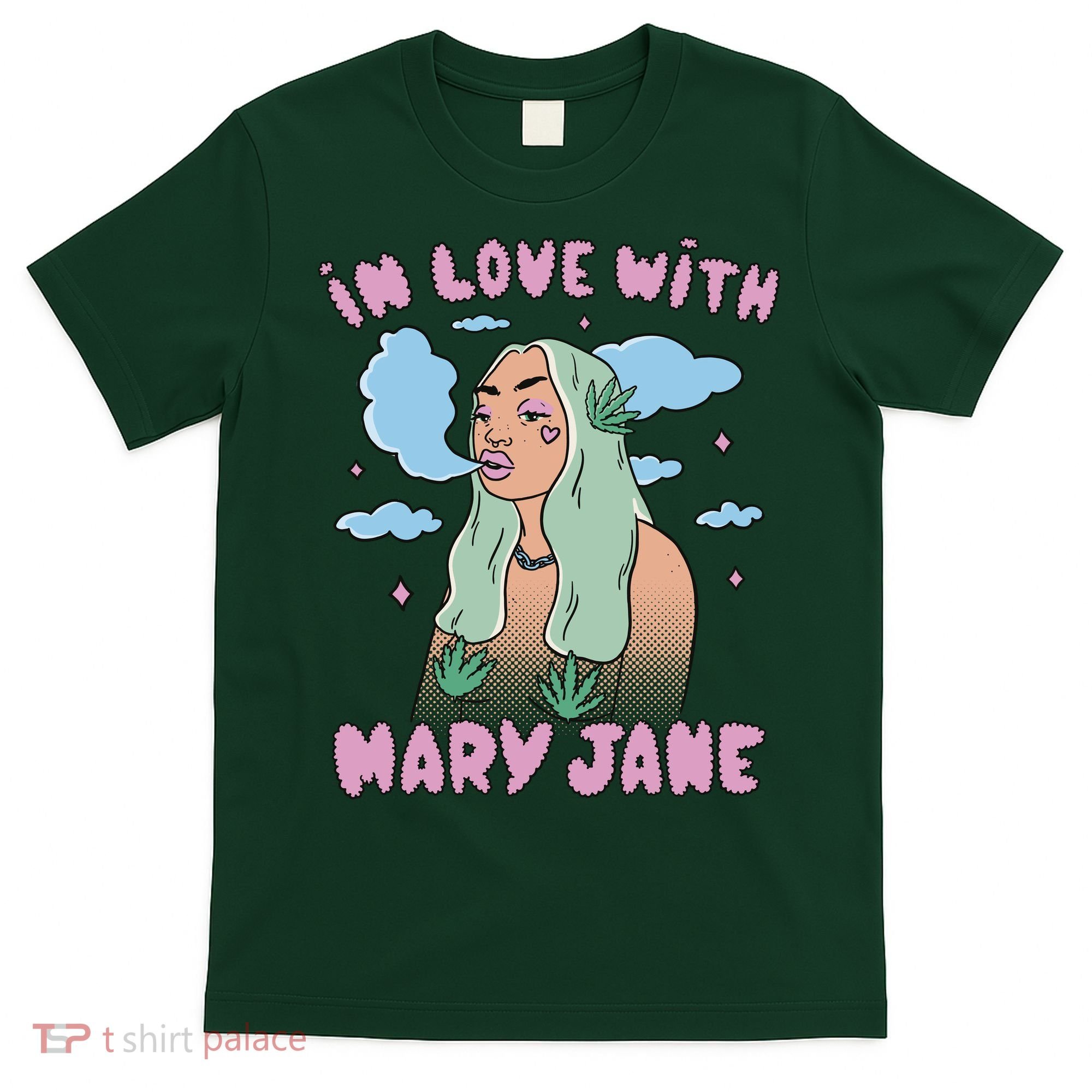 In Love With Mary Jane Female Marijuana T-Shirt