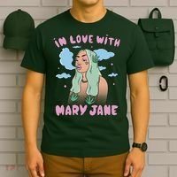 In Love With Mary Jane Female Marijuana T-Shirt thumb 6