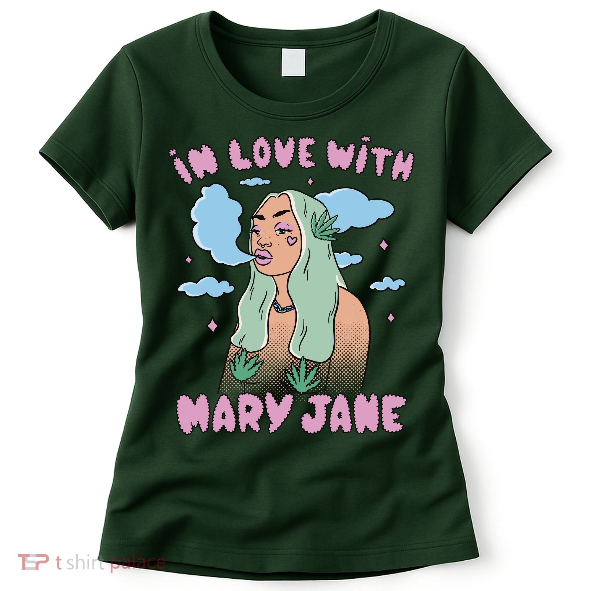 In Love With Mary Jane Female Marijuana Women's T-Shirt