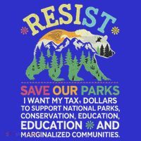 I Literally Want My Tax Dollars To Support National Parks Polo thumb 2