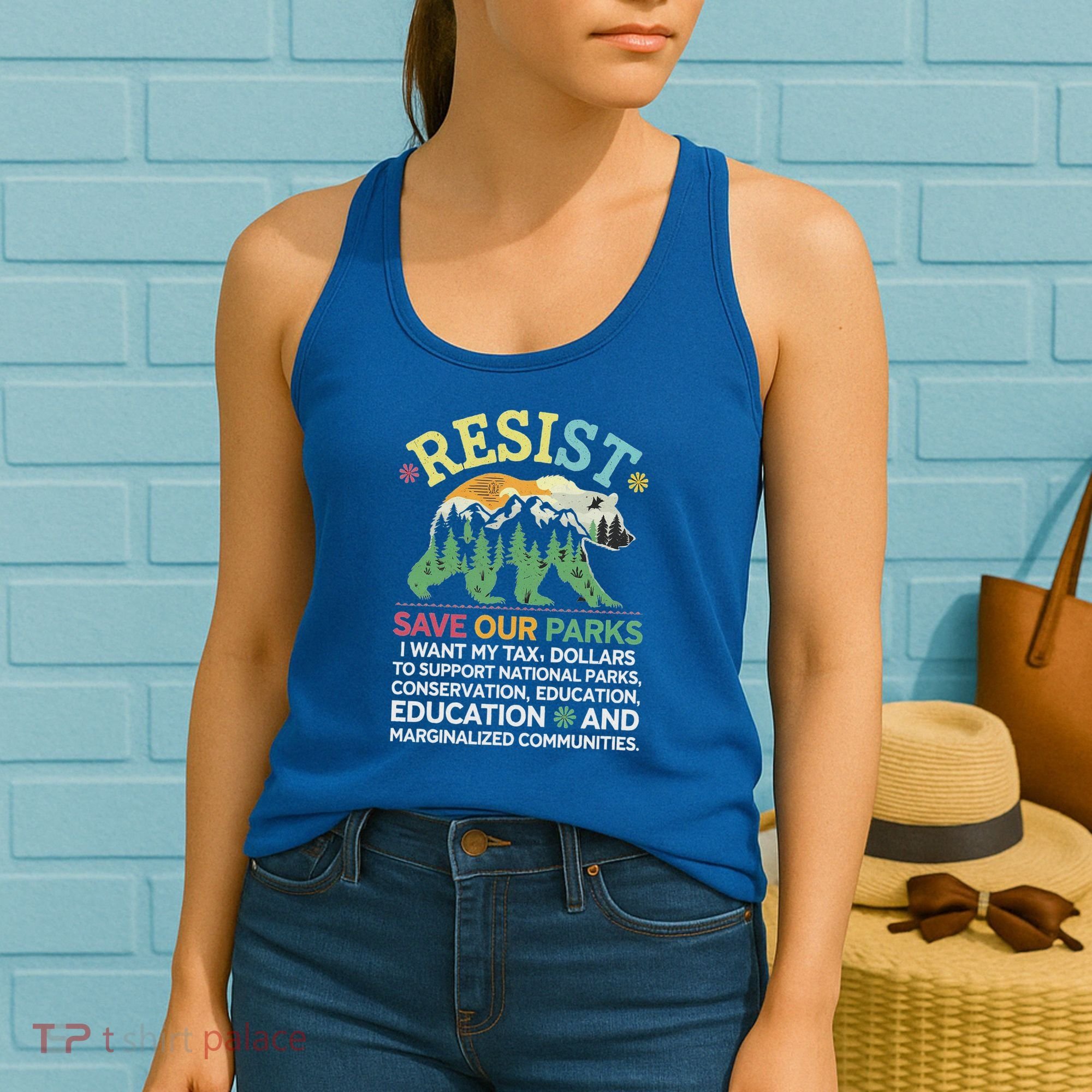 I Literally Want My Tax Dollars To Support National Parks Women's Tank Top