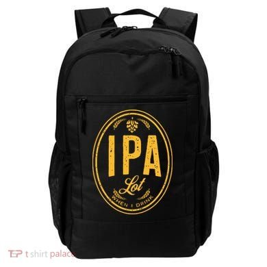 IPA Lot When I Drink Backpack