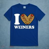 I Love Weiners Hotdogs Wiener Frank Sausage Bun T-Shirt thumb 5