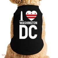 I Love Washington Dc Doggie Tank thumb 0