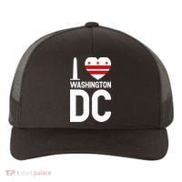 I Love Washington Dc Yupoong Adult 5-Panel Trucker Hat thumb 0