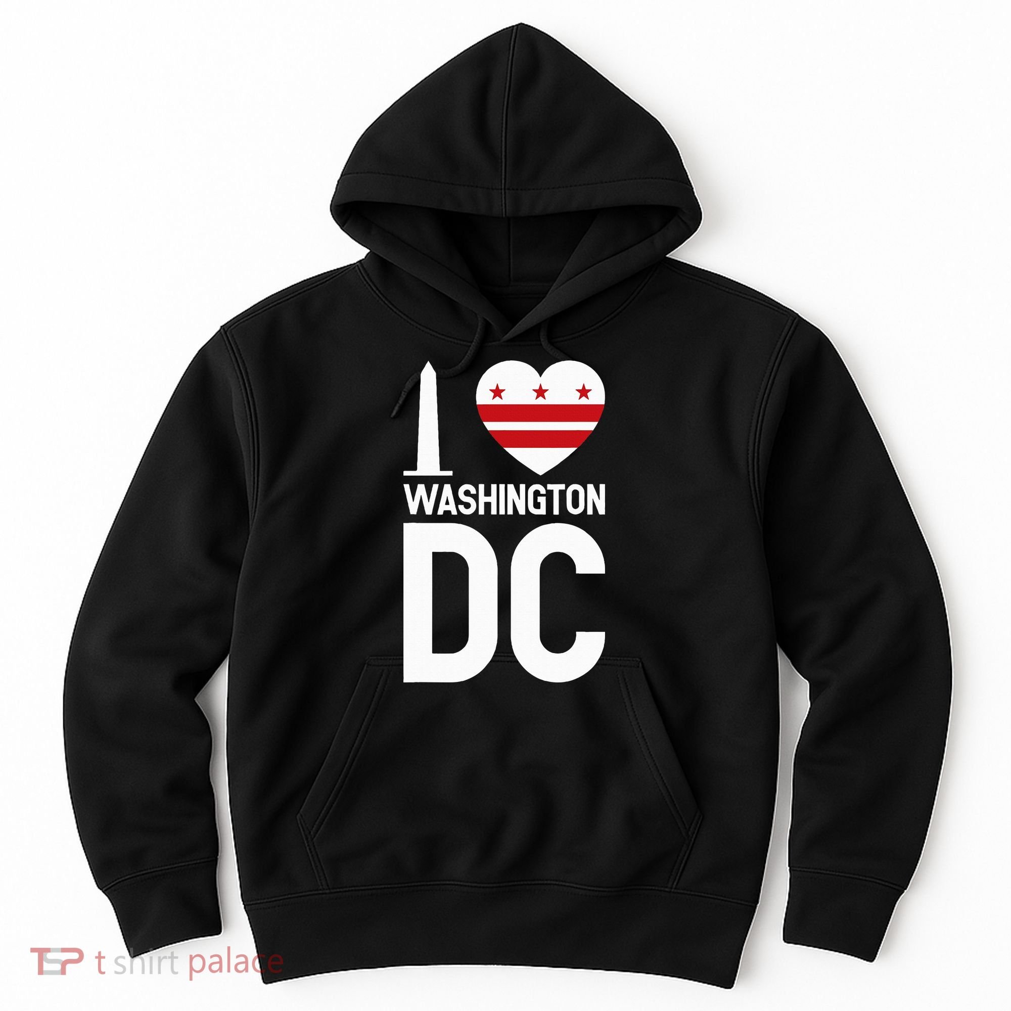 I Love Washington Dc Hoodie