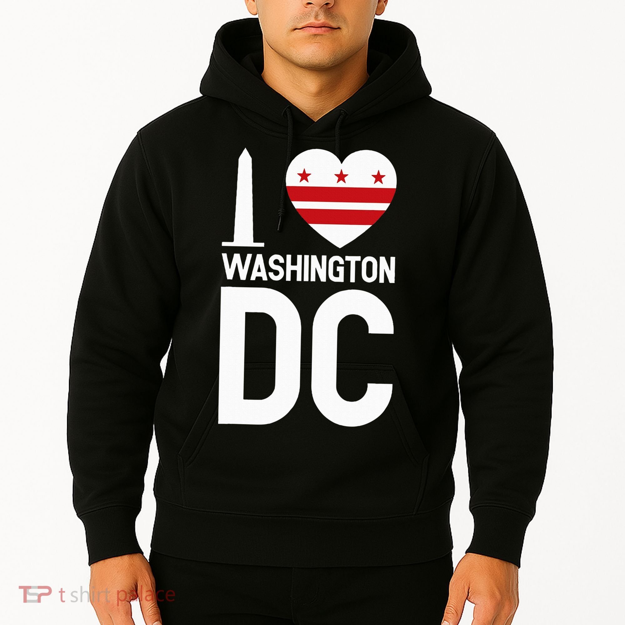 I Love Washington Dc Hoodie