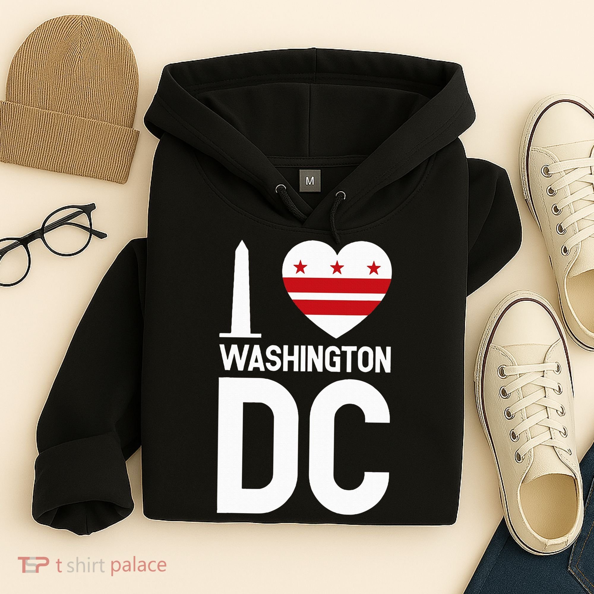 I Love Washington Dc Hoodie
